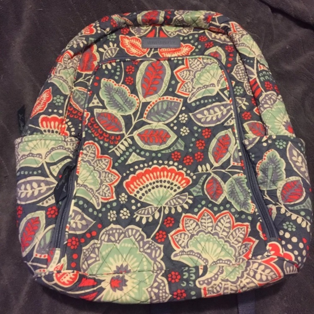 Vera Bradley Normadic Floral Laptop Backpack NWOT